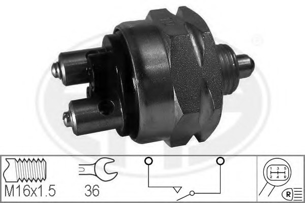 FIAT 4073976 Switch, reverse light